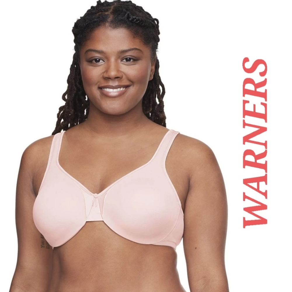 Warner's Blush Pink Underwire Bra